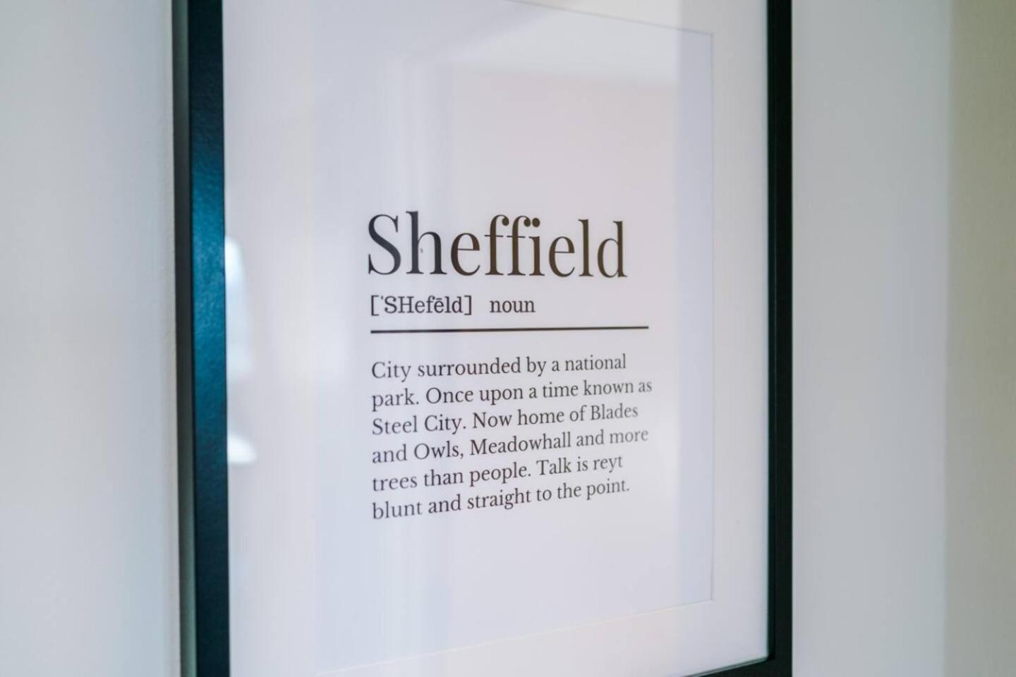 High-Spec Penthouse Central Free Parking Space Sheffield Bagian luar foto