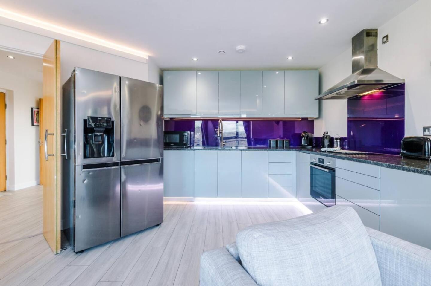 High-Spec Penthouse Central Free Parking Space Sheffield Bagian luar foto